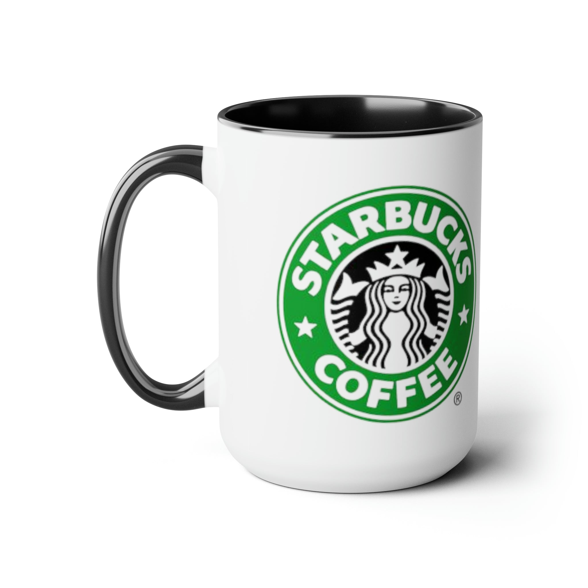Starbucks Coffee- White Ceramic Mug - Creations by Chris and Carlos